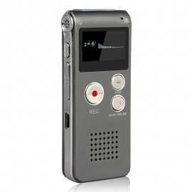 Reportofon Digital cu Activare Vocala (PRO-VOR)  + Microfon Extern 1m [H640]
