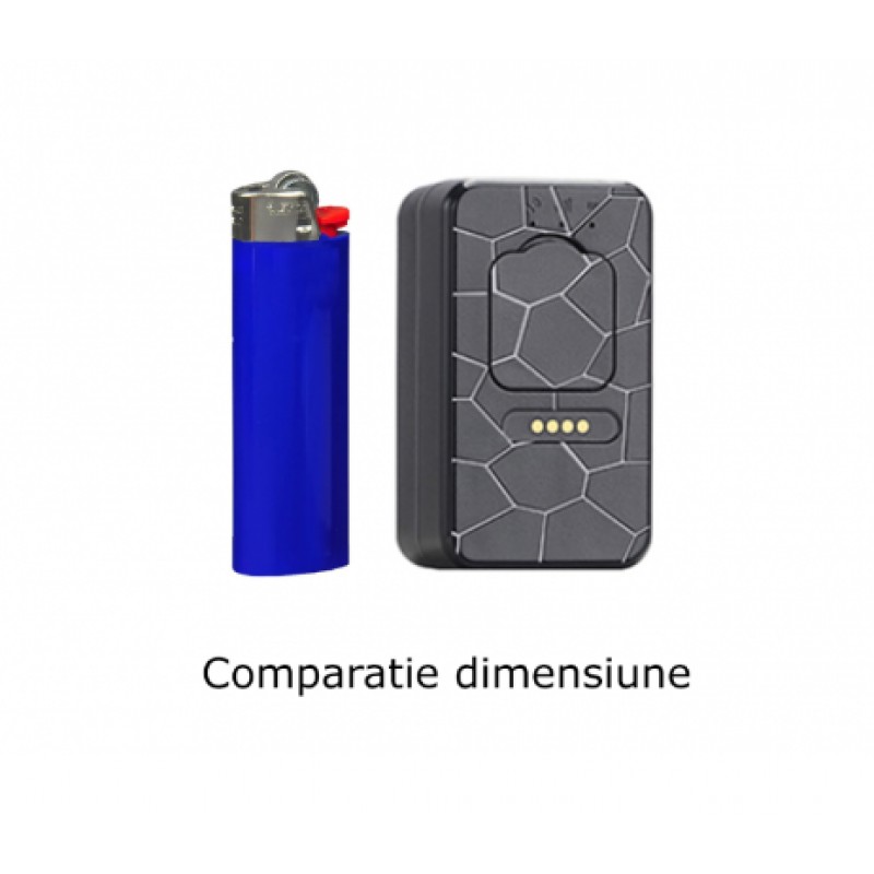 Mini Dispozitiv Profesional [COMPLET] Hi-Guard 4G NanoSim - Magnetic - Aplicatie Smart - Localizare GPS Live - Microfon (Redare in timp real) - Activare vocala - Senzor de Miscare - Acumulator Hi-K 3000mAh [HI-FYD]