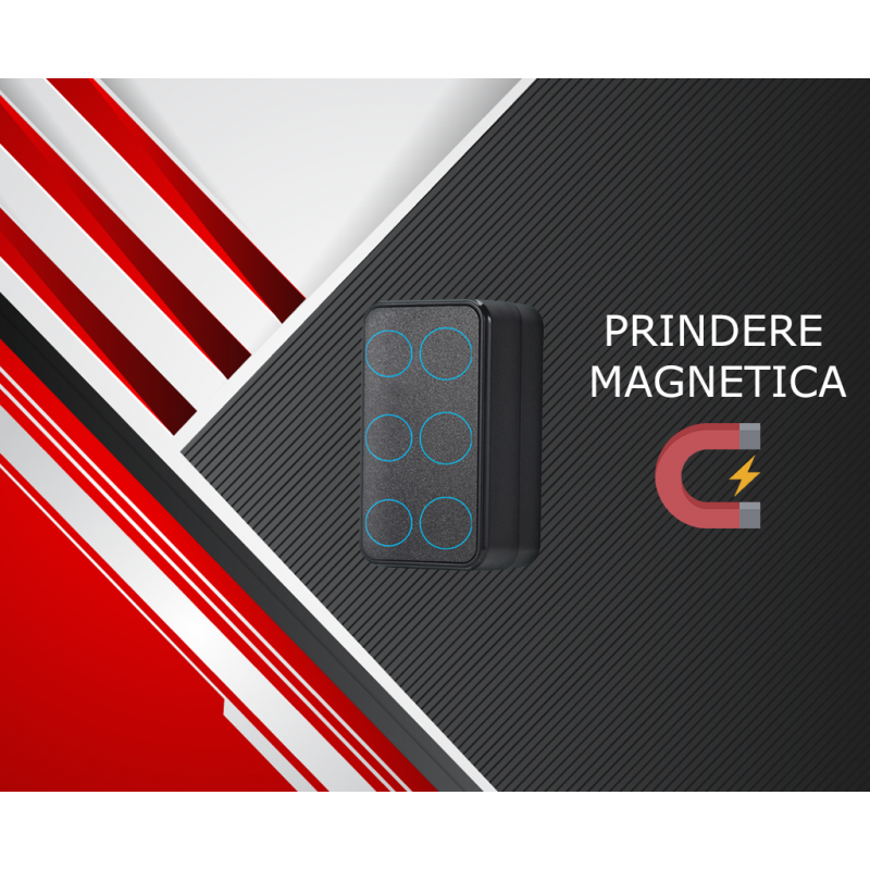 Mini Dispozitiv Profesional [COMPLET] Hi-Guard 4G NanoSim - Magnetic - Aplicatie Smart - Localizare GPS Live - Microfon (Redare in timp real) - Activare vocala - Senzor de Miscare - Acumulator Hi-K 3000mAh [HI-FYD]
