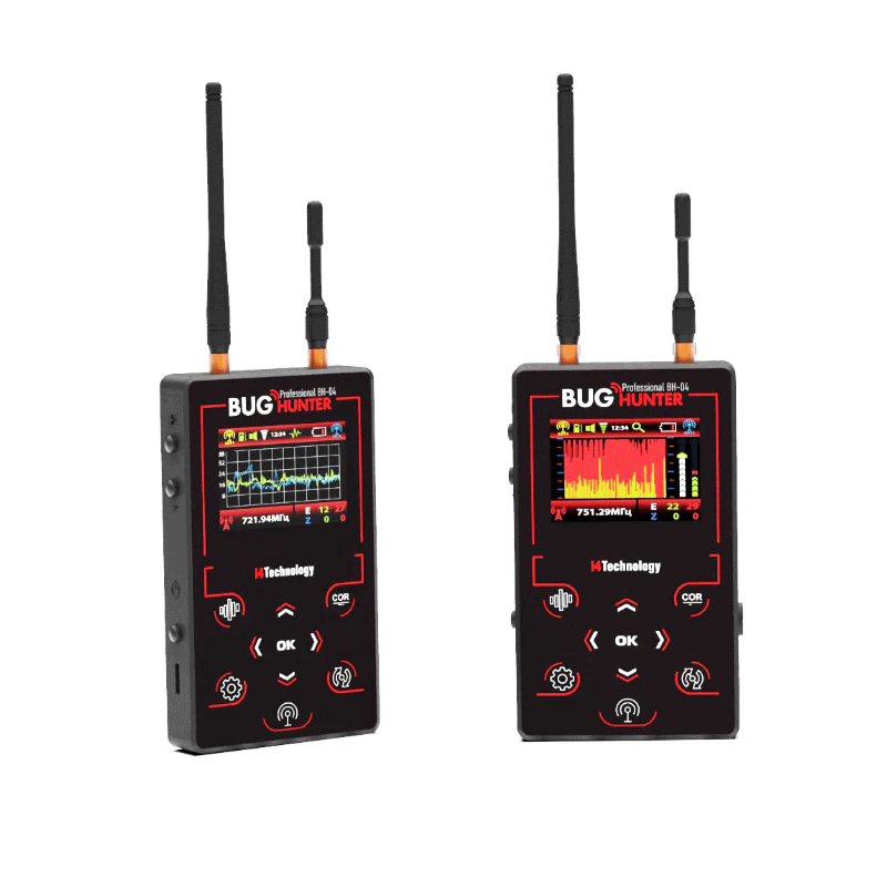 Detector Profesional de Microfoane, Camere si Localizatoare GPS MultiBand 10-8000MHz - Raport PDF [BH04]
