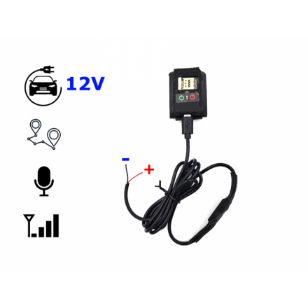 Microfon GSM/GPS Profesional Pentru Autovehicule - Alimentare 12V - Redare in Timp Real & Localizare GPS - Control prin SMS si Aplicatie iOS-Android [AG-FYD]