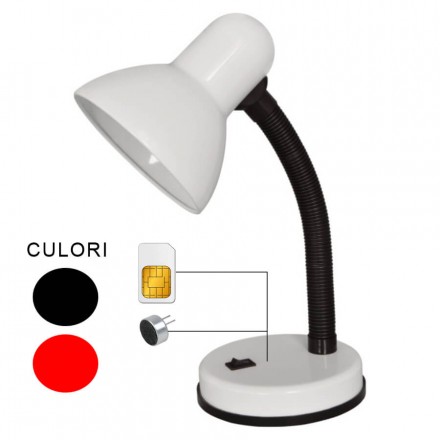 Microfon  GSM cu Activare Vocala Integrat in Lampa Clasica [GN5-RK]